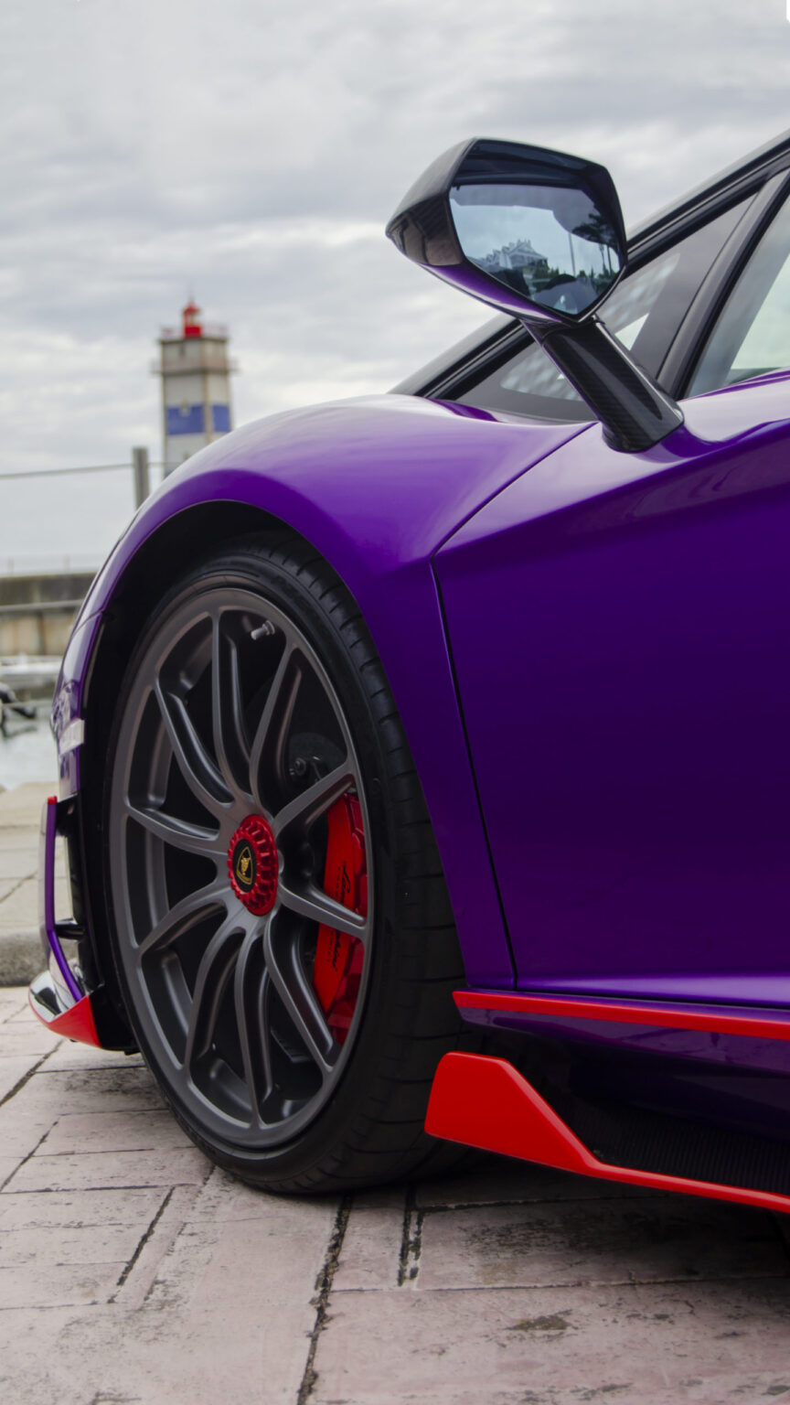 Lamborghini Aventador SVJ Roadster For Sale Purple Supercars For Sale